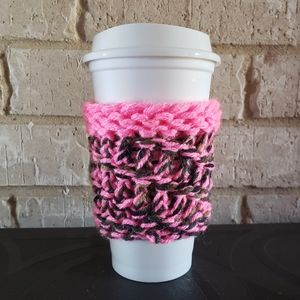 Sale Handcrafted Knit Can, Water Bottle Or Coffee Cozy